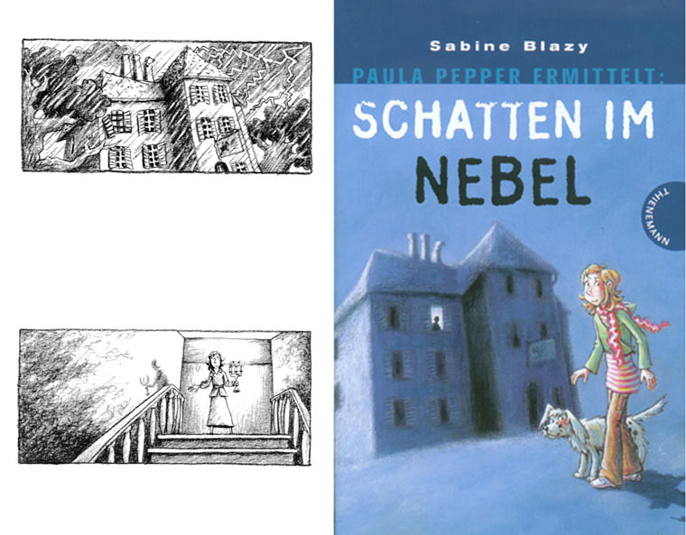 "Paula Pepper ermittelt - Schatten im Nebel" (Bd.2) von Sabine Blazy, Thienemann 2008